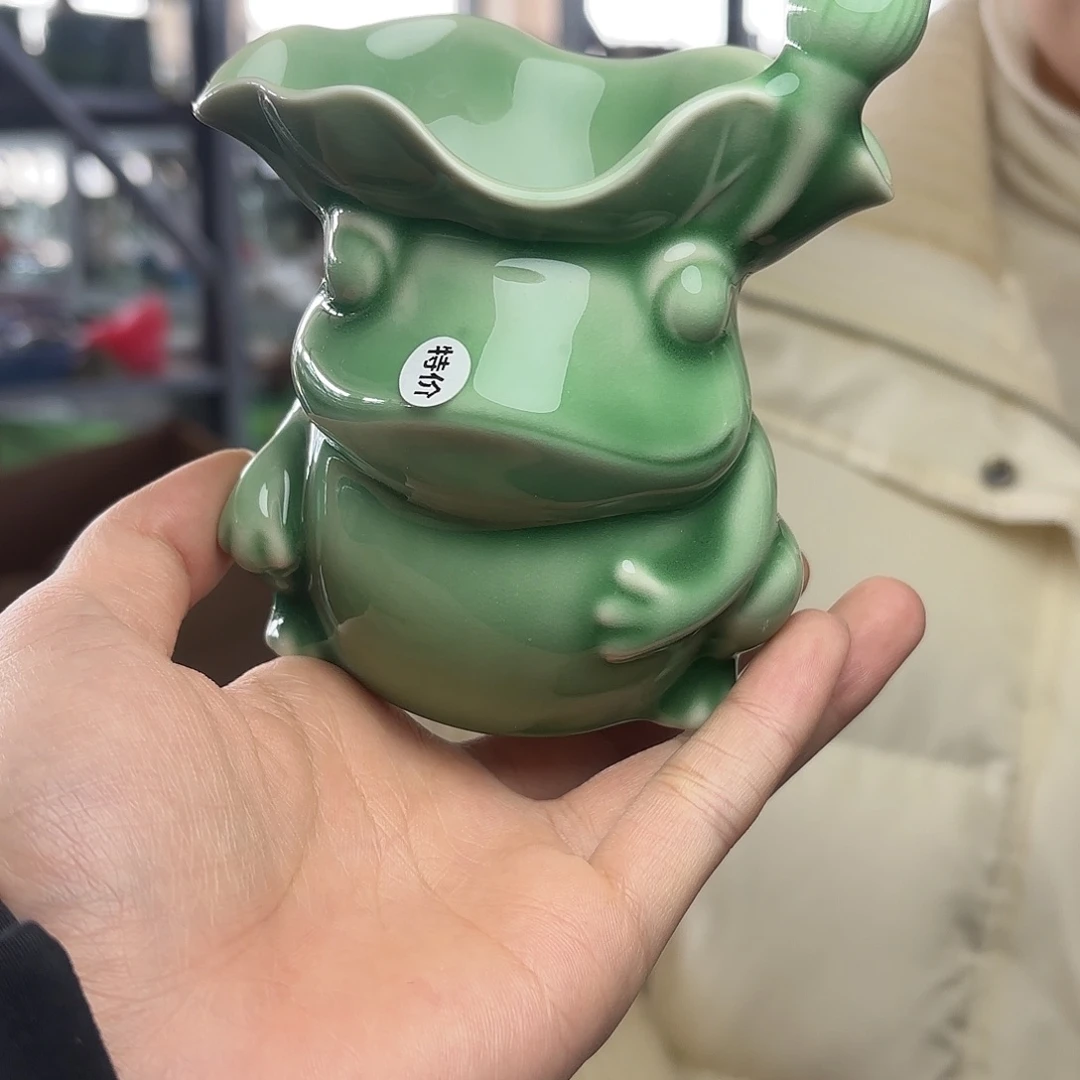 龙泉云间青瓷小米茶器