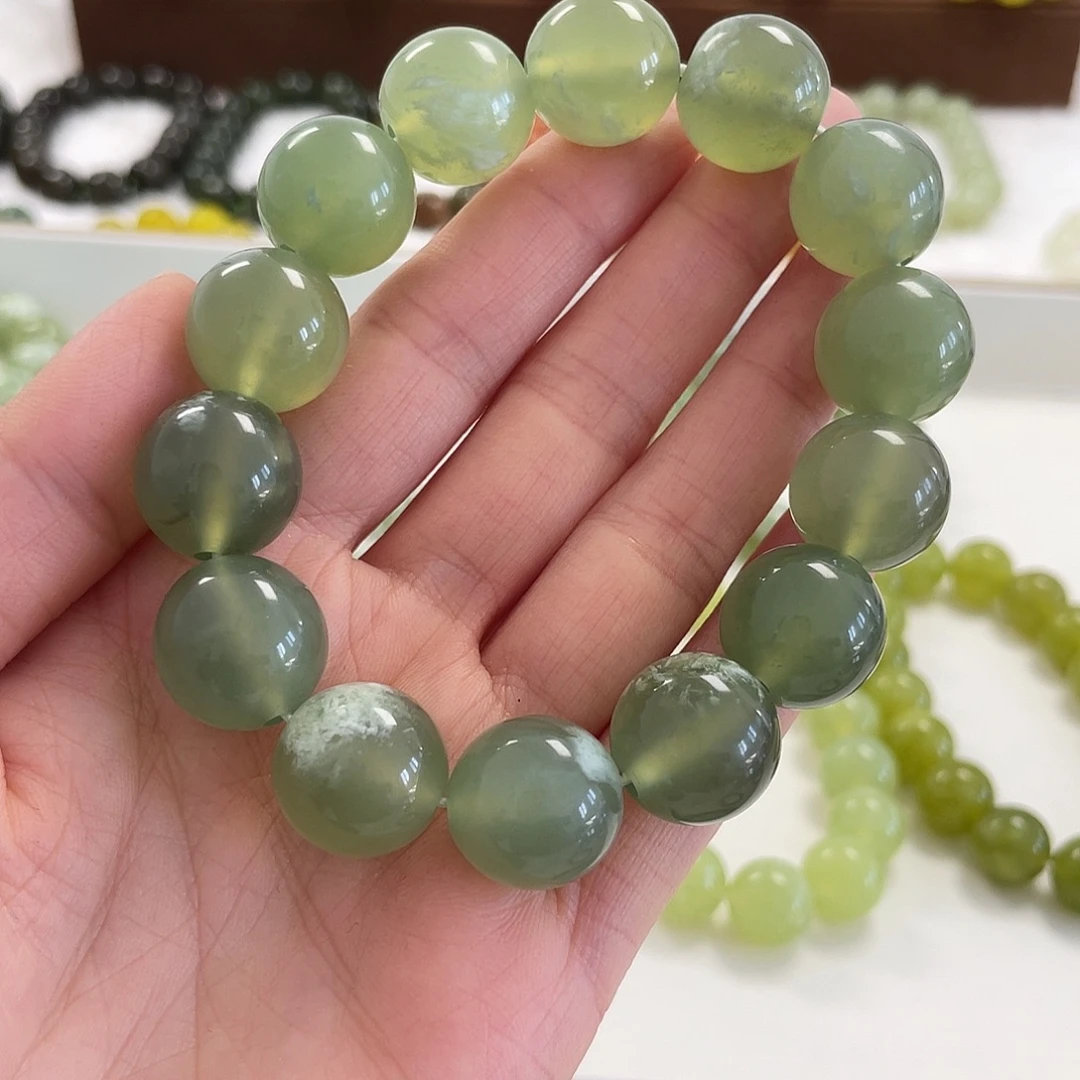 蛇纹石玉未镶嵌手串