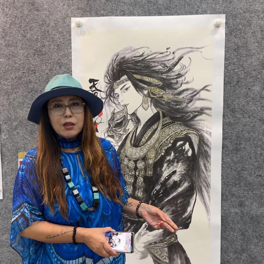 国画国画作品LX老师