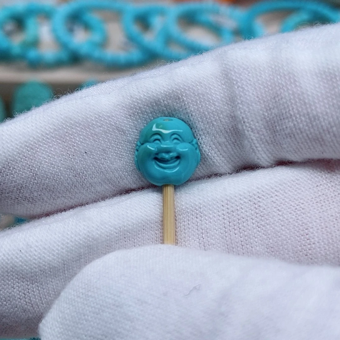 绿松石珠宝半成品未镶嵌