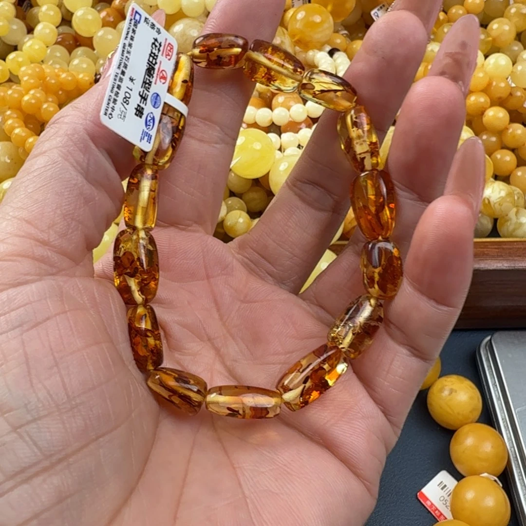 琥珀未镶嵌珠宝奇石