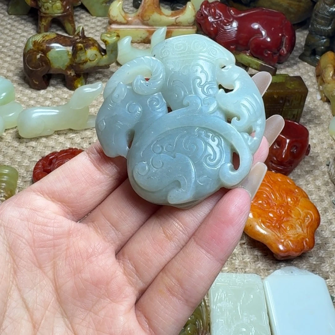 吊坠白玉菩提挂件