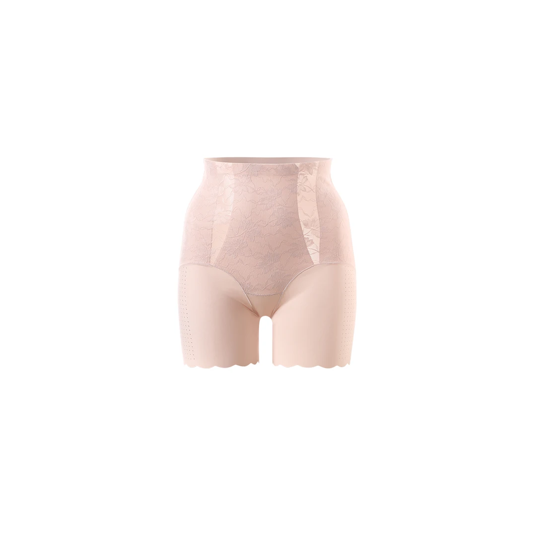 【靠谱之光】水芙蓉提花轻氧冲孔安全裤250005