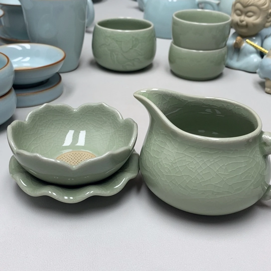 风**浪赵琳豆绿龙把公道，茶漏，无礼盒