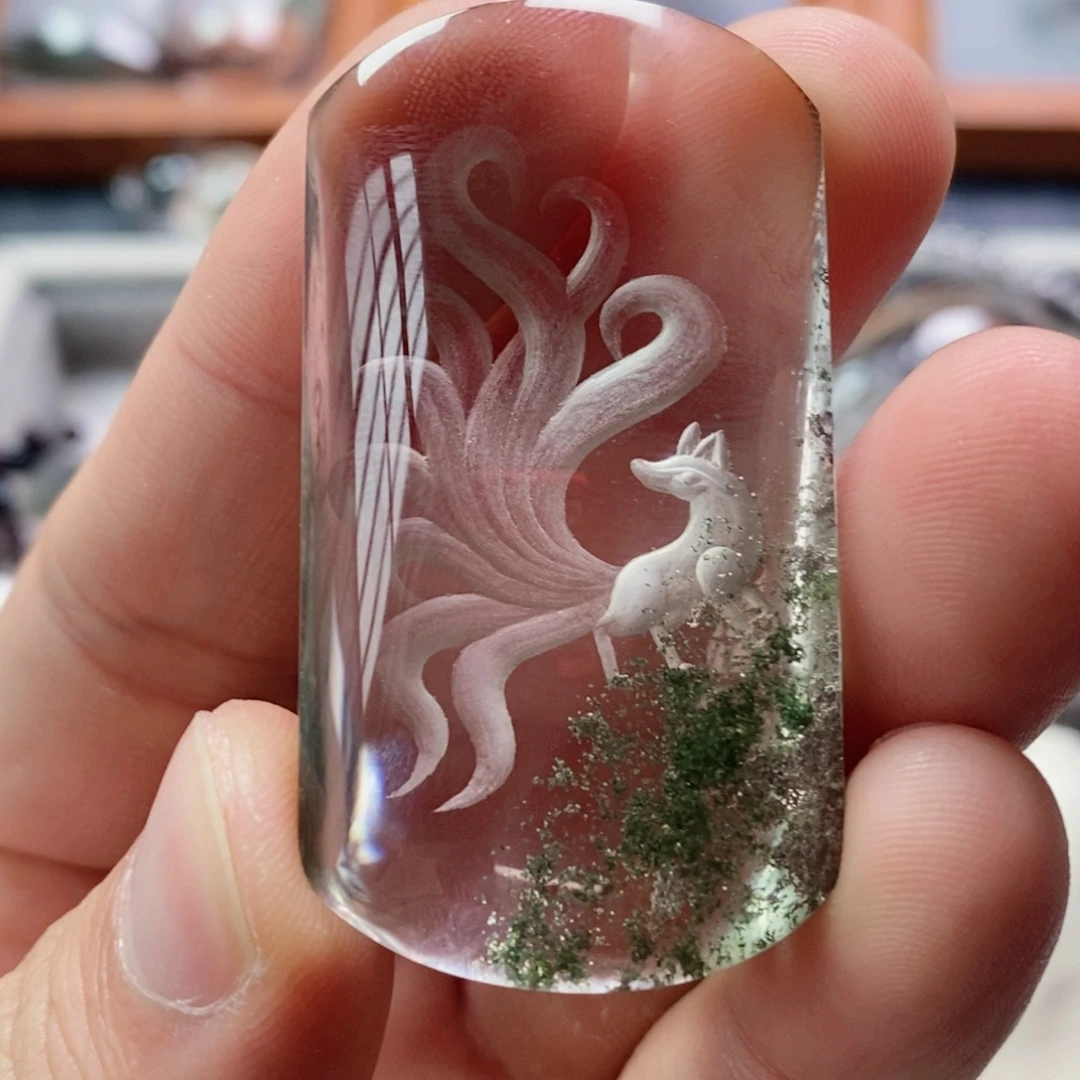 未镶嵌水晶吊坠(不含链)