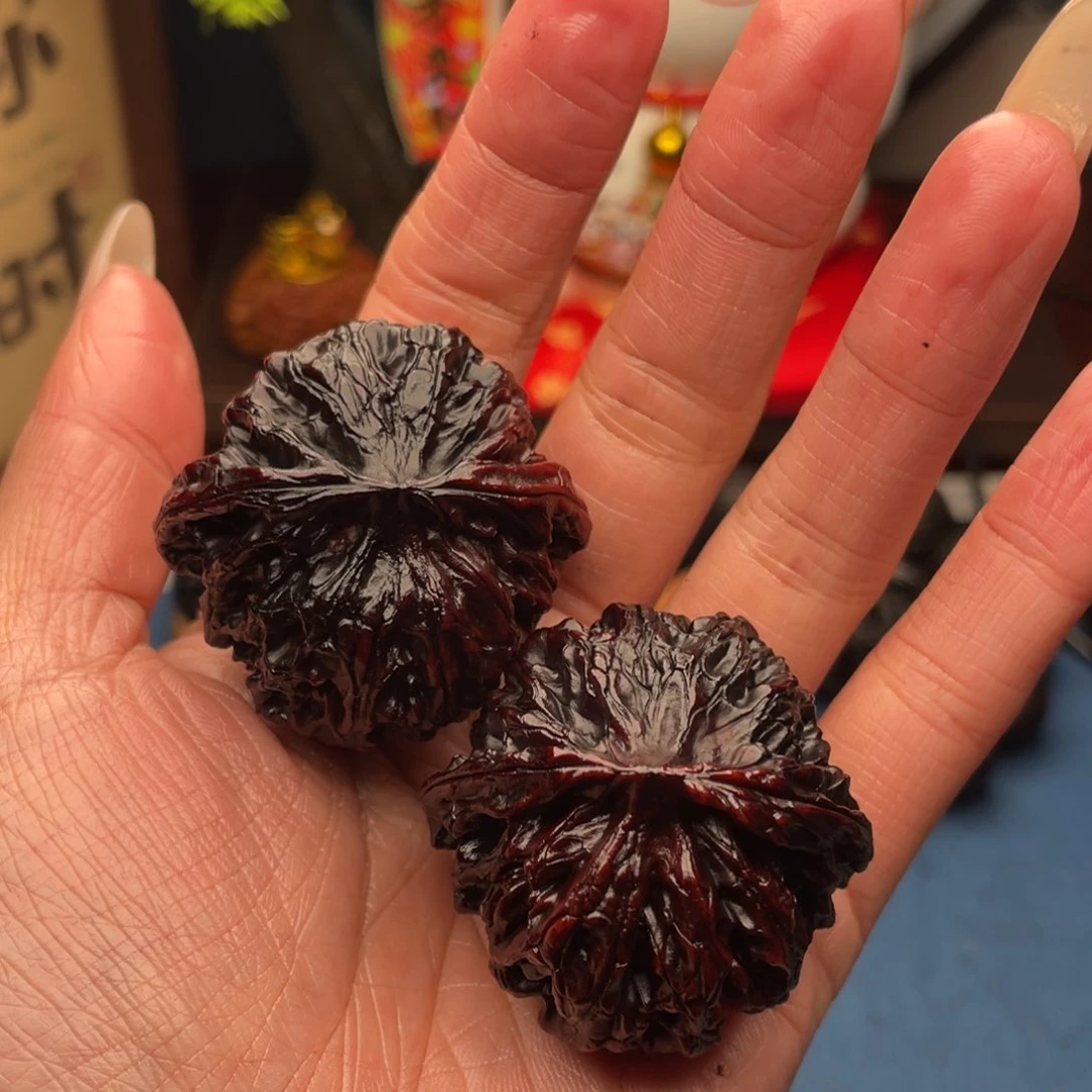 吊坠文玩核桃40彩苹果