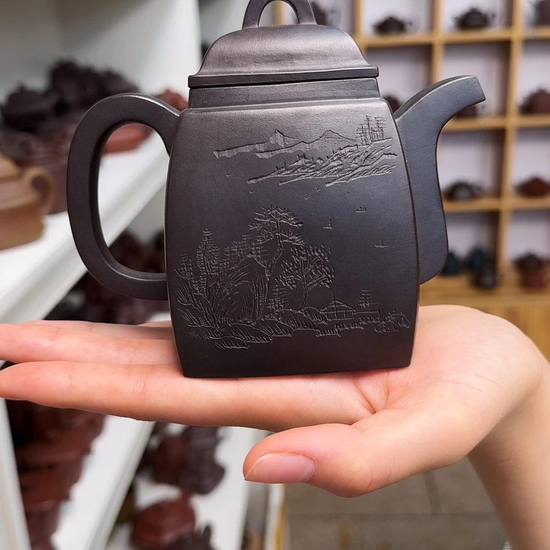 茶壶紫砂紫砂壶汉方300cc