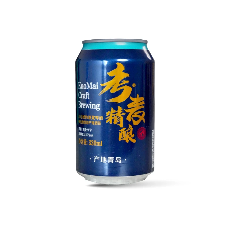 考麦原味精酿 麦汁小度数 入口更柔顺 V9 330ml一听