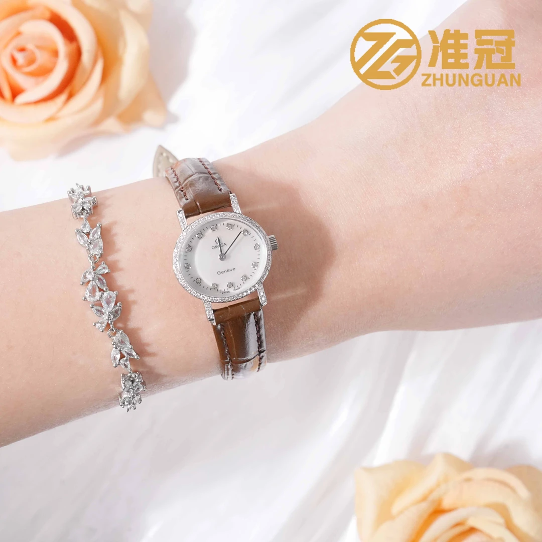 95新 Omega/欧米茄 23*20.5mm日内瓦手动机械PD6711后钻瑞士名表