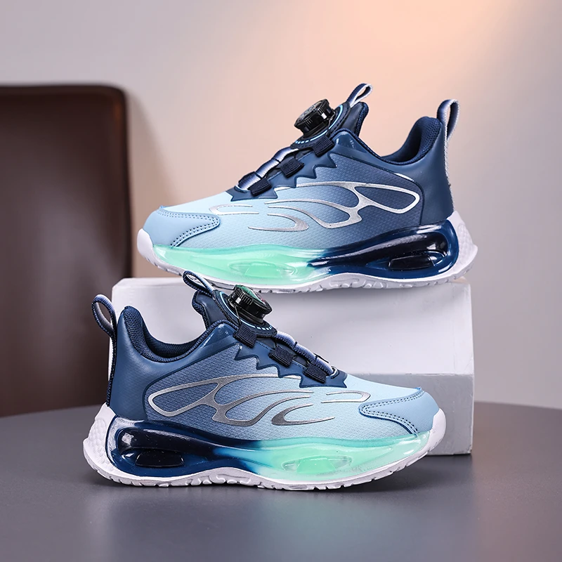 CEOABC儿童鞋子春秋2025新款男孩皮面防水男童运动鞋中大童跑步鞋