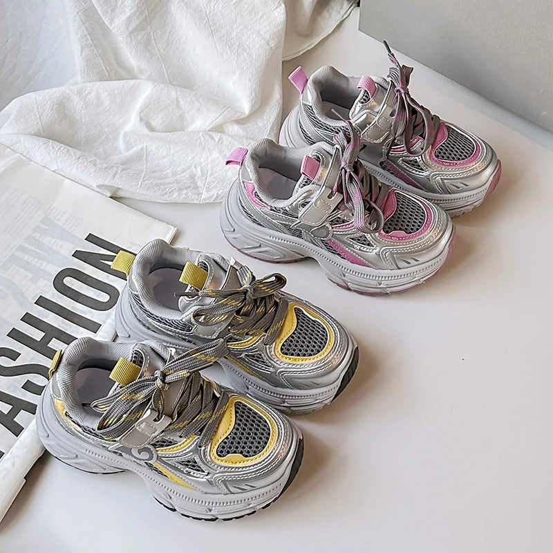 透气网鞋春秋儿童百搭运动鞋女男童休闲鞋中大童网面防滑学生鞋子