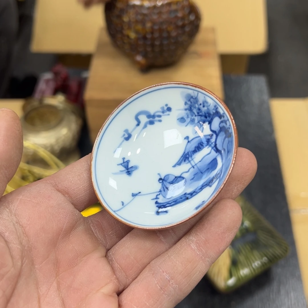 黑***林陶瓷中古工艺品摆件