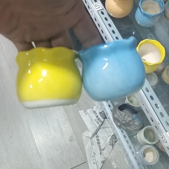 微瑕陶瓷花盆满12包邮