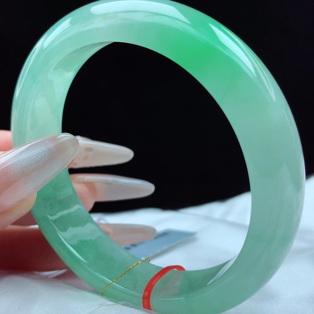 未镶嵌手镯翡翠56圈691宽版