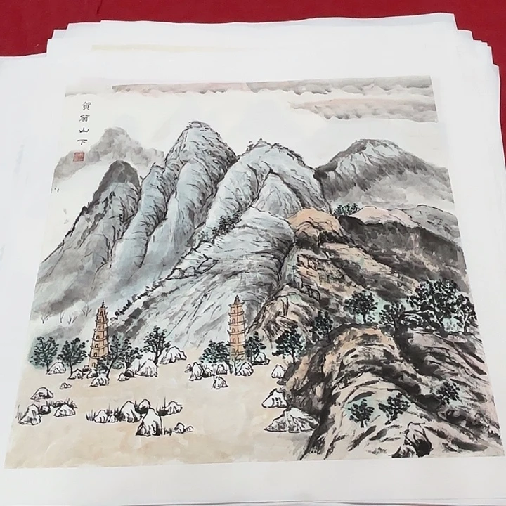 国画花鸟等图案和造型都很