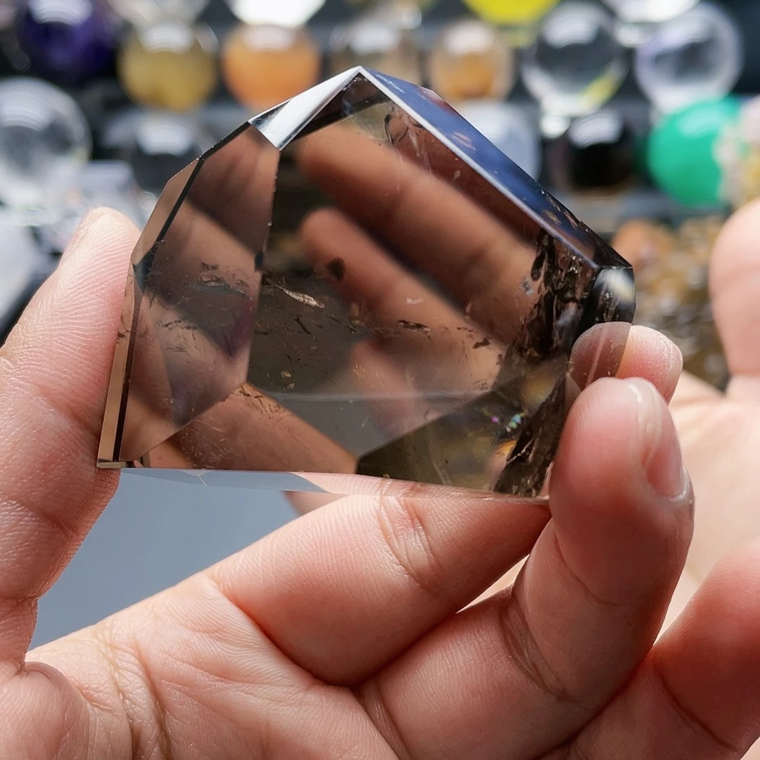 未镶嵌水晶珠宝半成品