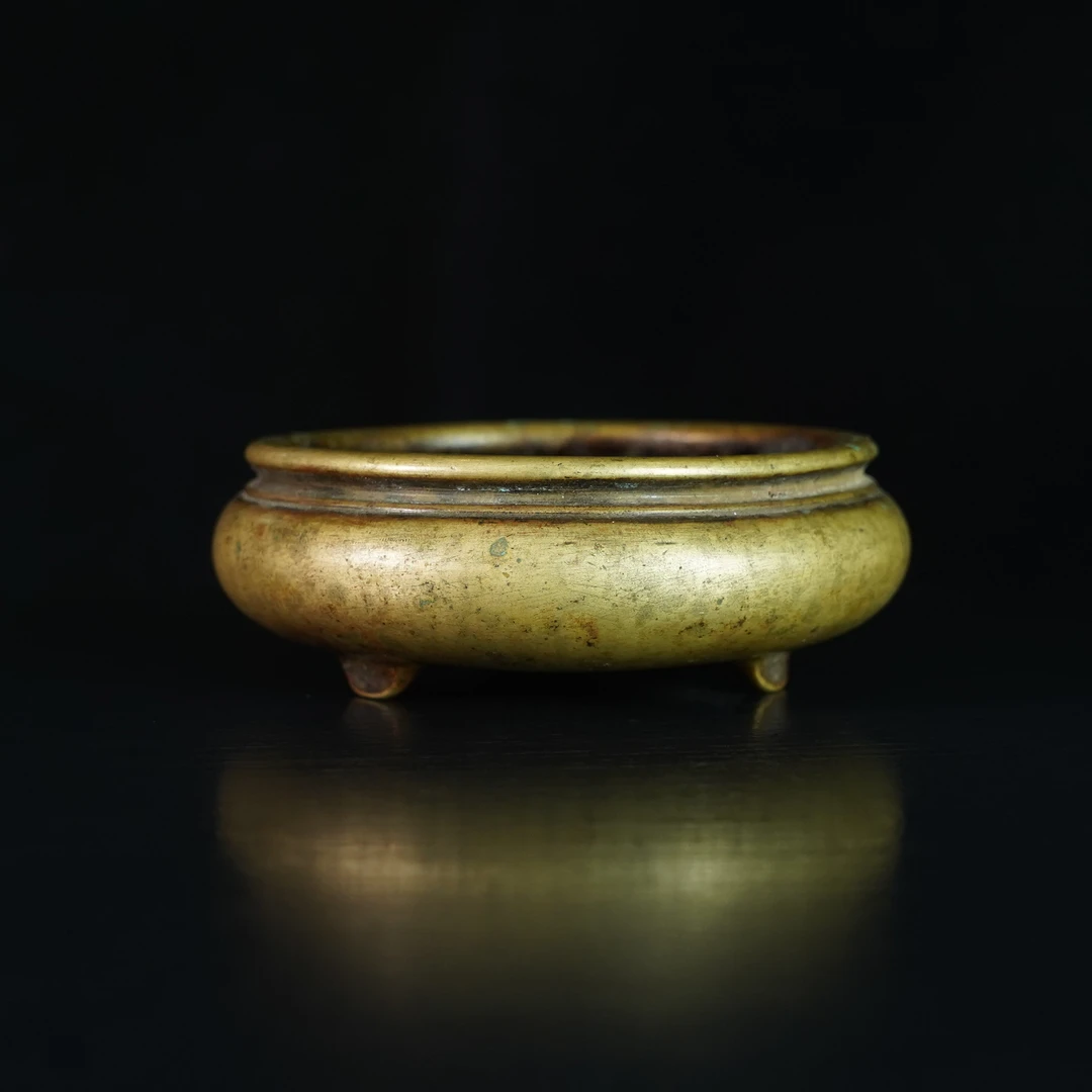 清代鬲式琴炉（琴书侣款）【古董拍卖】