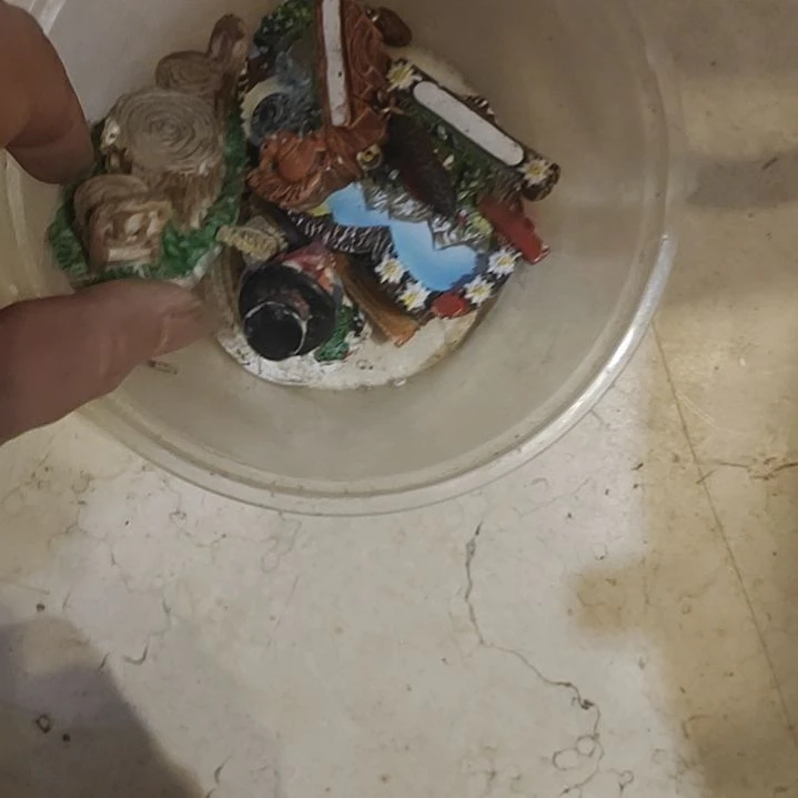腓***腓孤品树脂花盆摆件