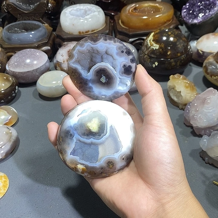 摆件未镶嵌水晶聚宝盆