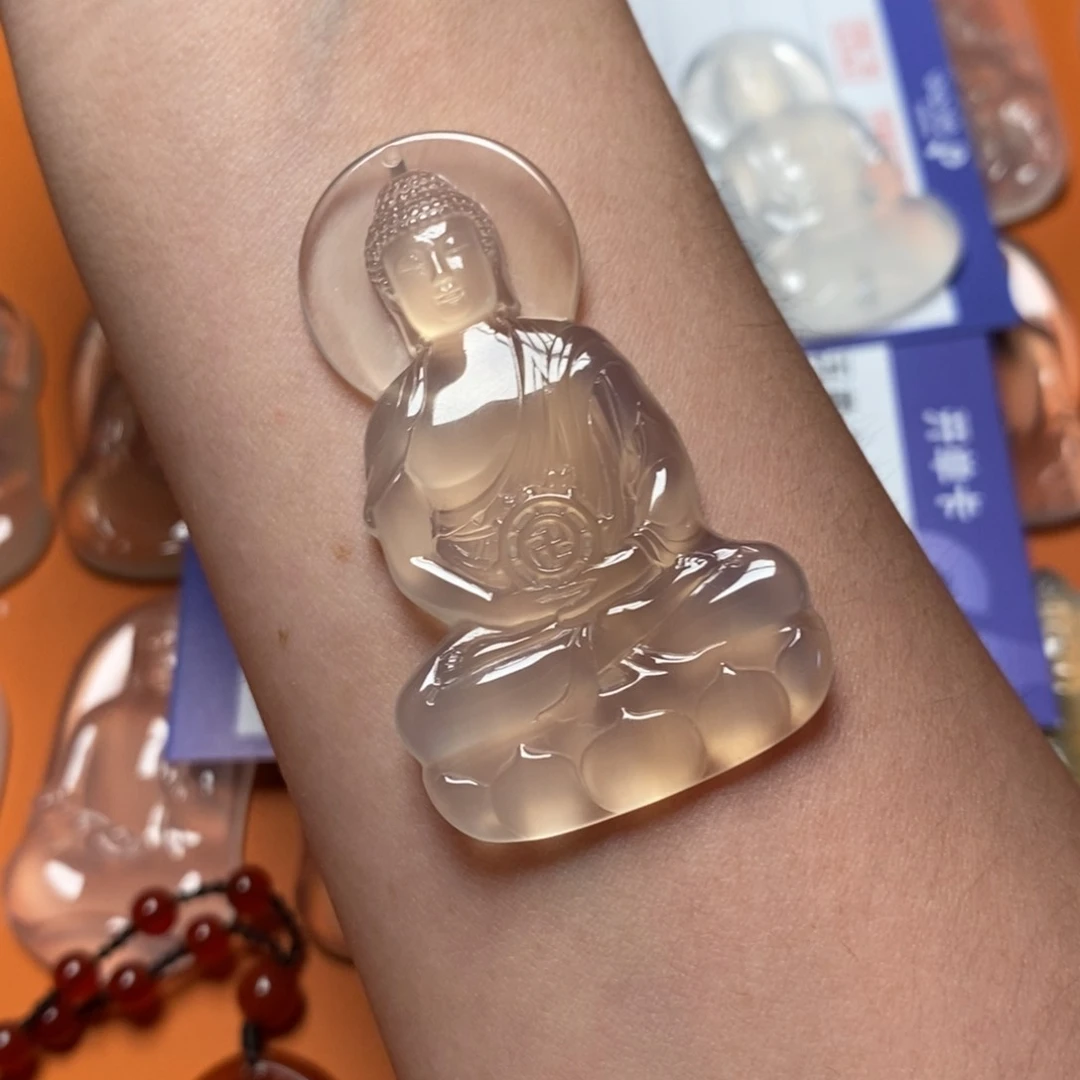 ^***^玛瑙/玉髓吊坠未镶嵌