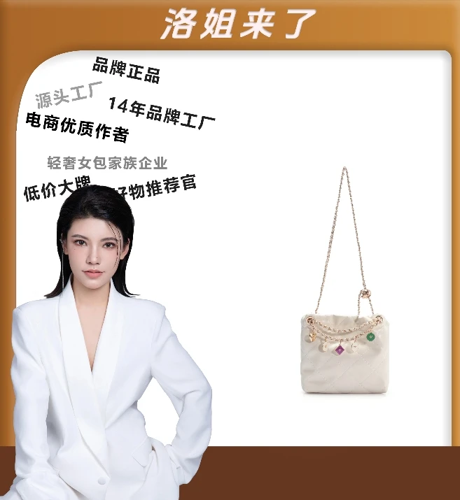 （粉丝专享）新款包包简约女士休闲手提斜跨包LL353