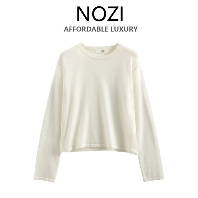 【NOZI】女装针织春秋衫轻奢风2025新款高工艺定制款S2-17-18-19