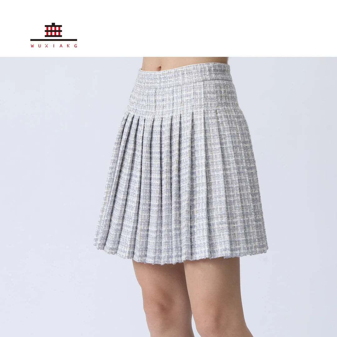 春夏卢勒克斯花尼百褶裙