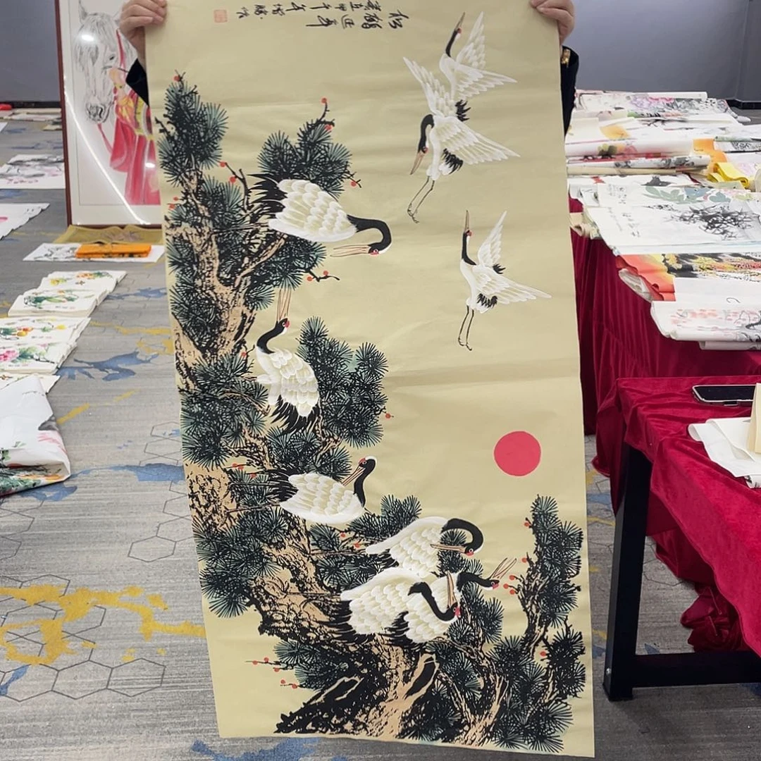 名人名画手工制作