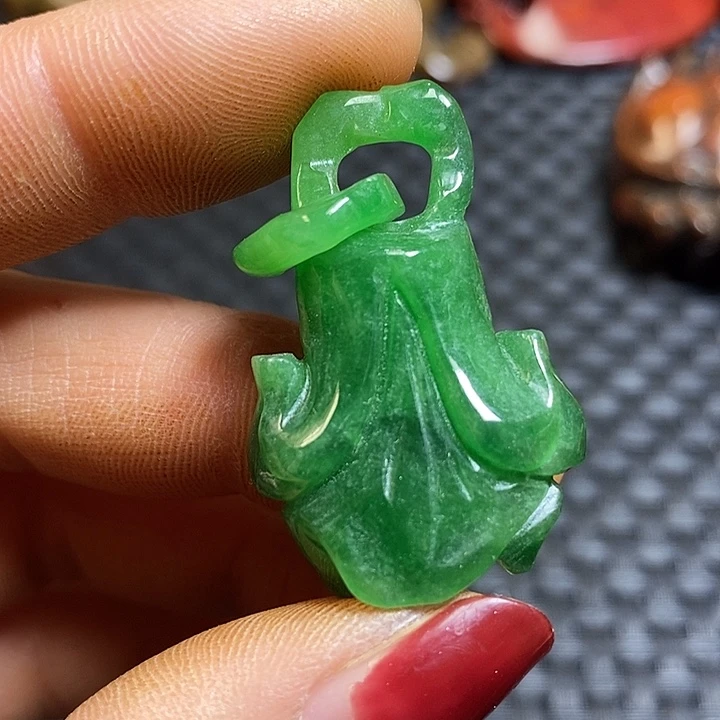 紫金钵盂菩提吊坠