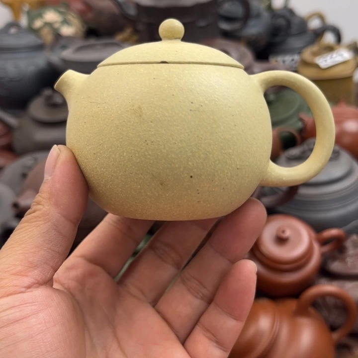 茶壶紫砂紫砂盖磕碰内里鼓包
