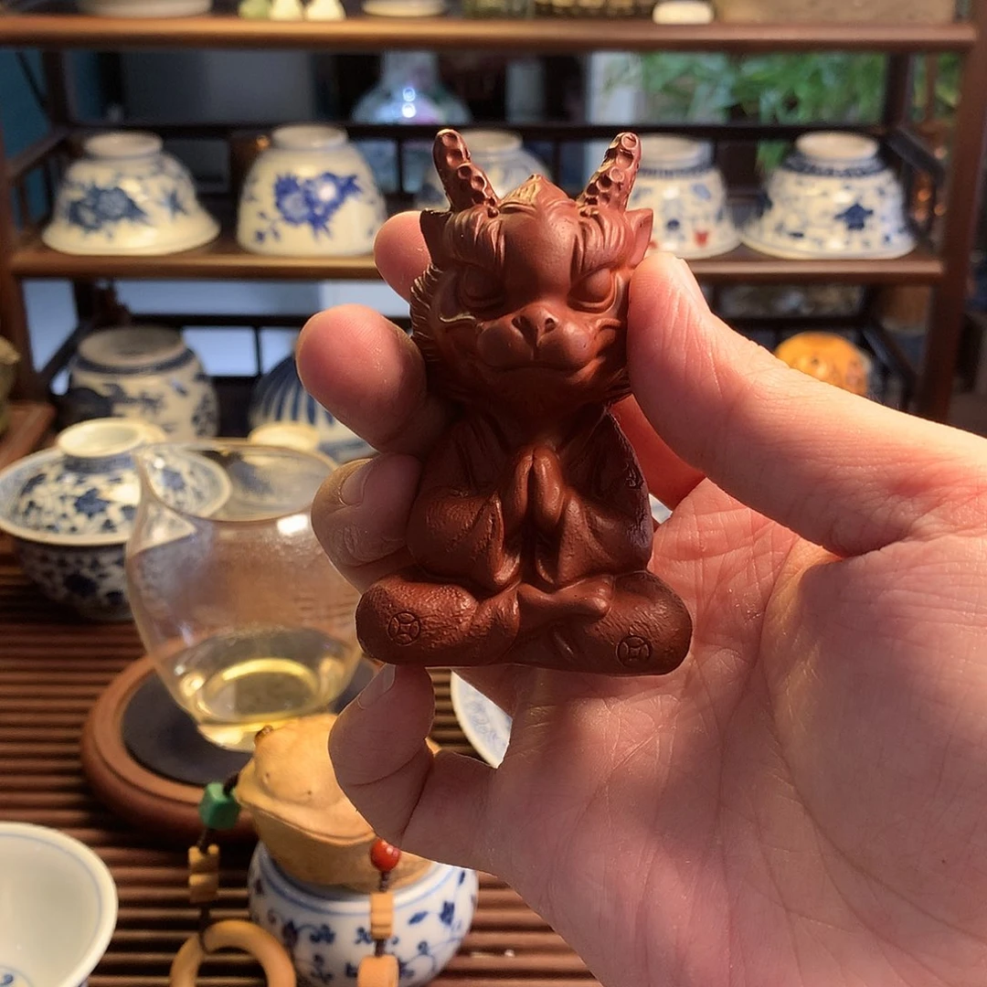 小*长瓷器茶宠龙茶宠