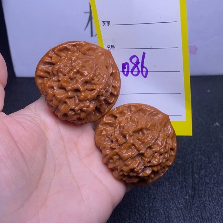 吊坠文玩核桃086/45.5官帽