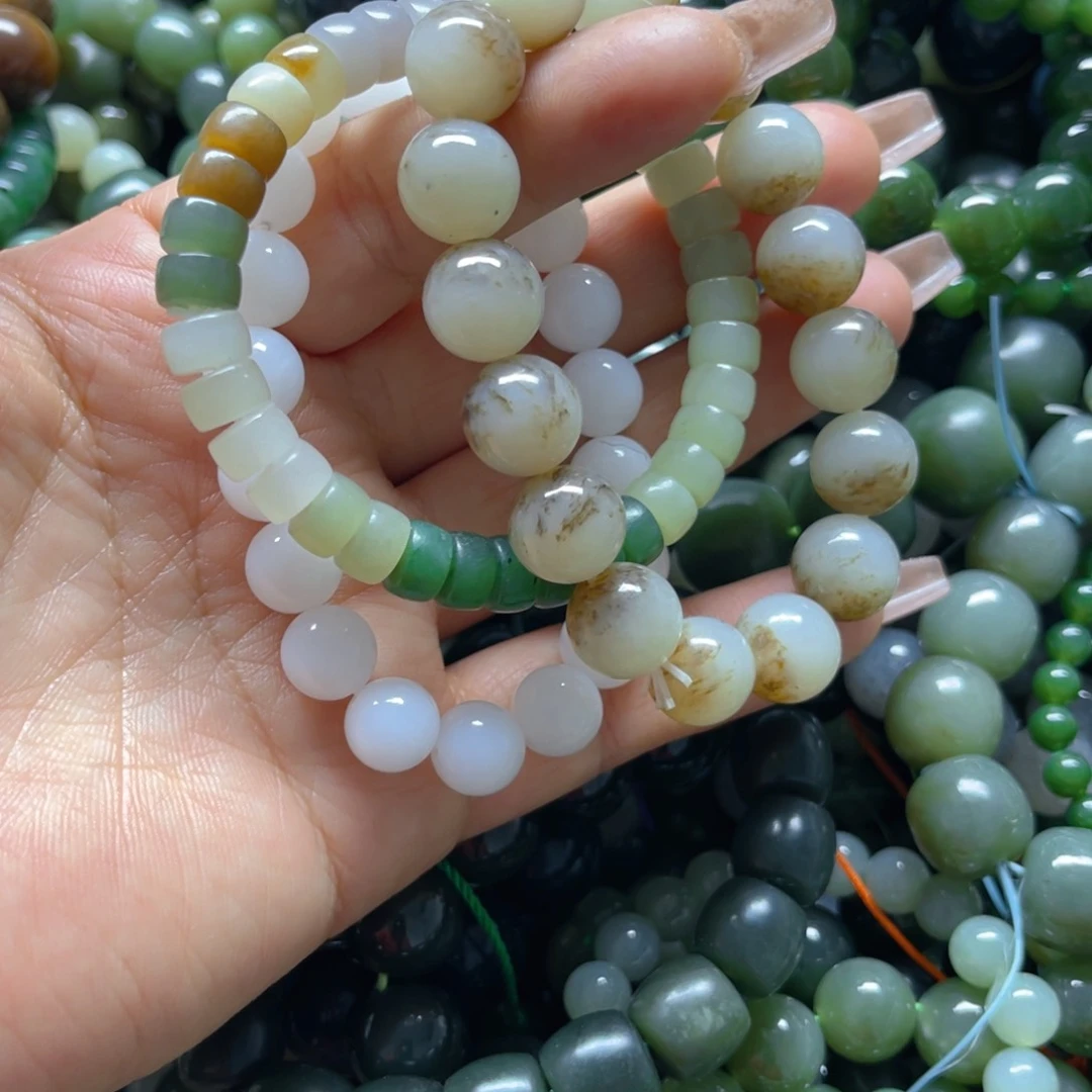 和田玉手链未镶嵌