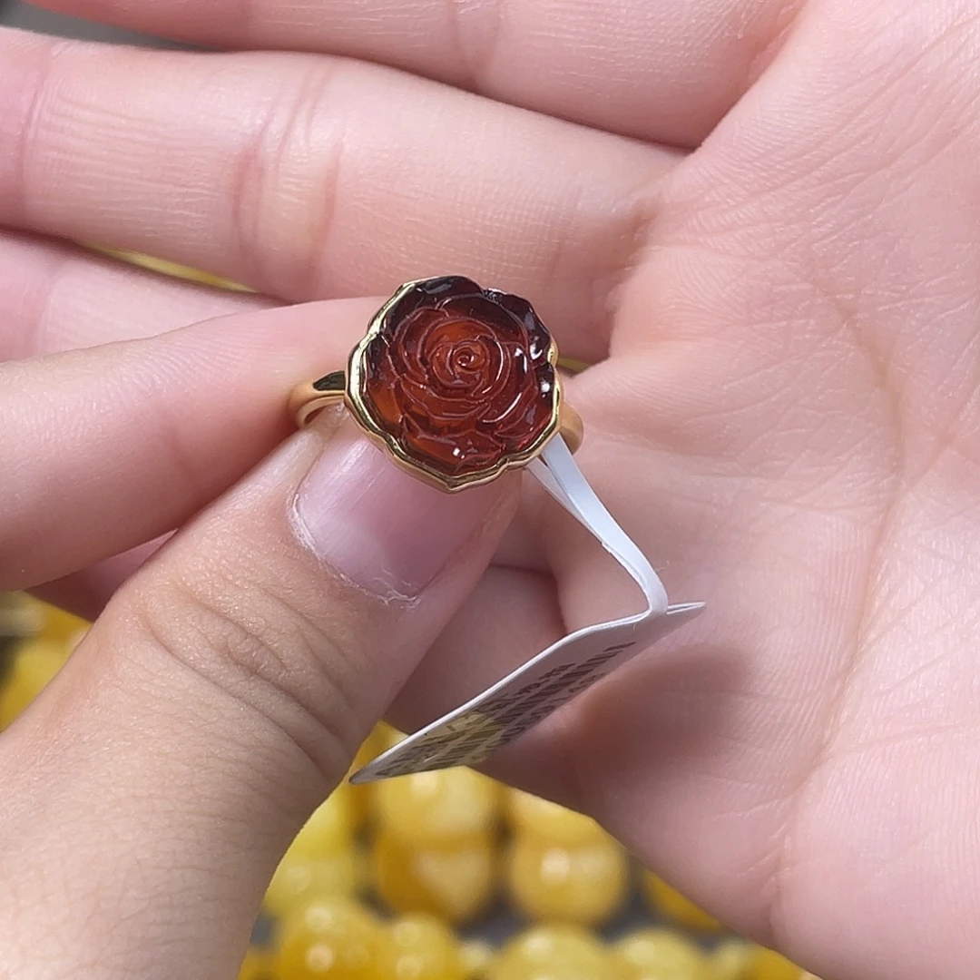 琥珀未镶嵌裸石Y6