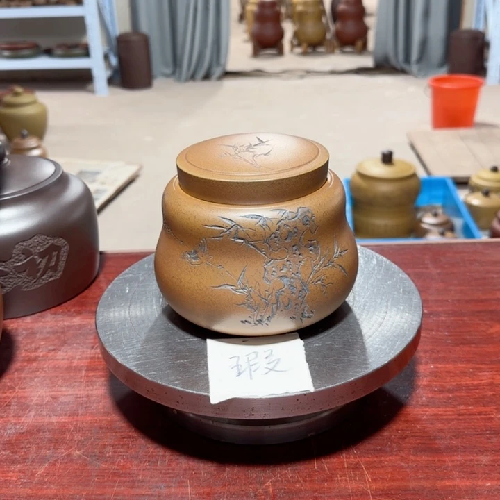 紫砂茶叶罐。。。。。。。。。。。。。