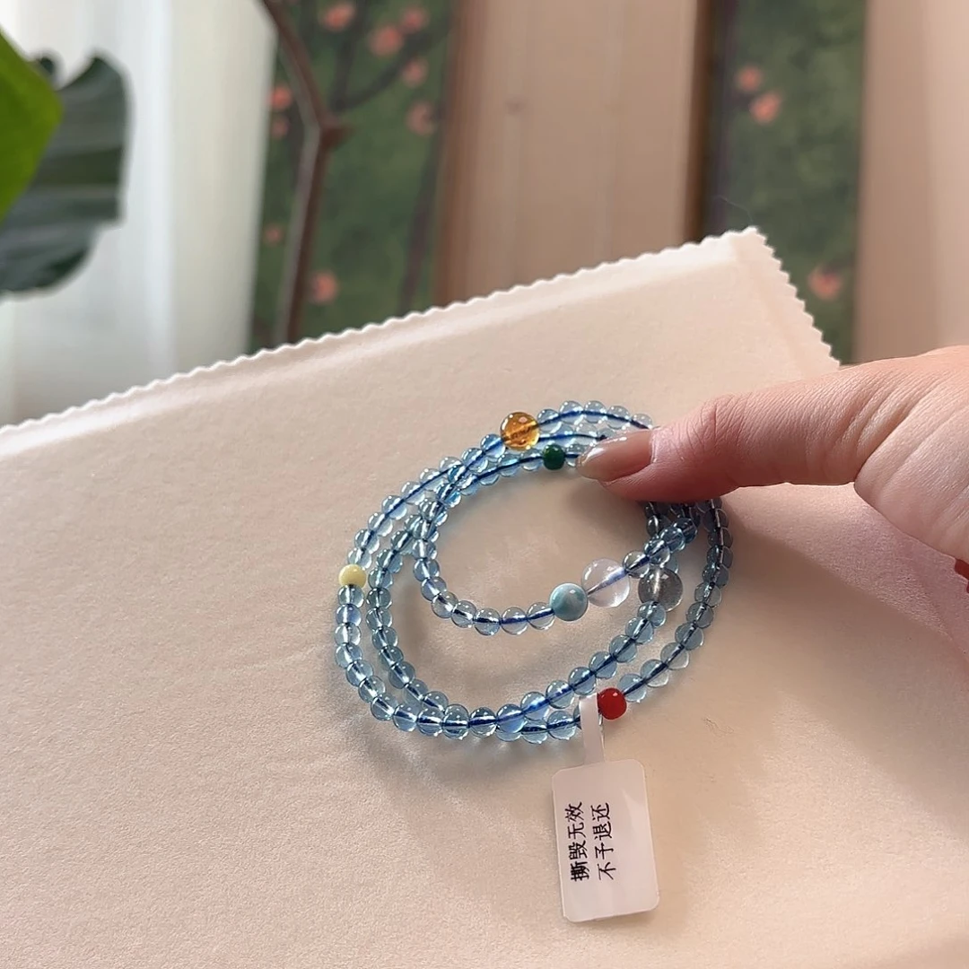 苏***鼻水晶手链未镶嵌设计款