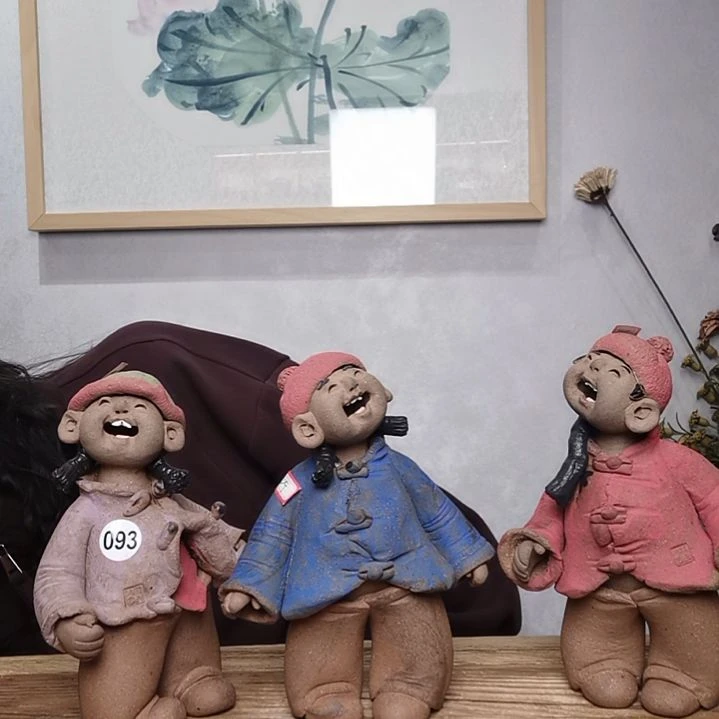 粗砂羲娲娃系列作品站女娃