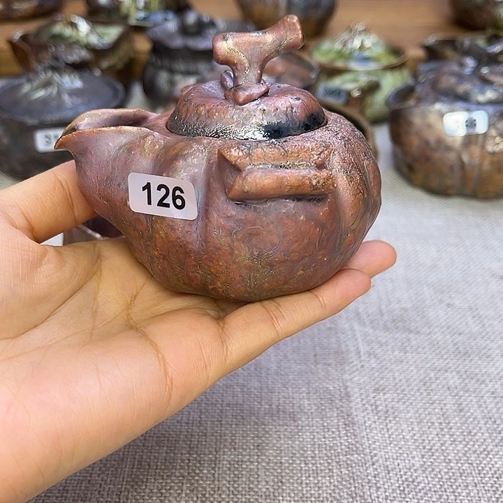 訫***語裸柴烧陶瓷手工茶器