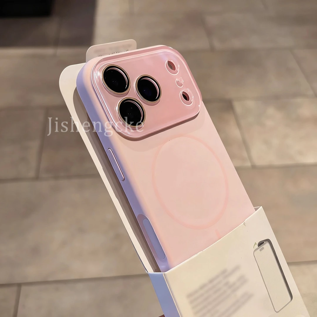 水晶护镜秋冬限定液态归家磁吸适用iPhone17promax手机壳17pro/17