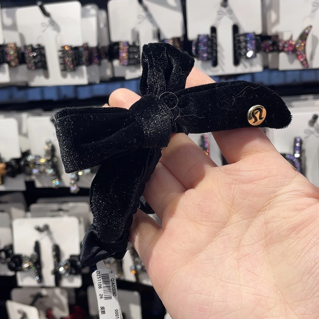 布艺非金属蝴蝶结头绳