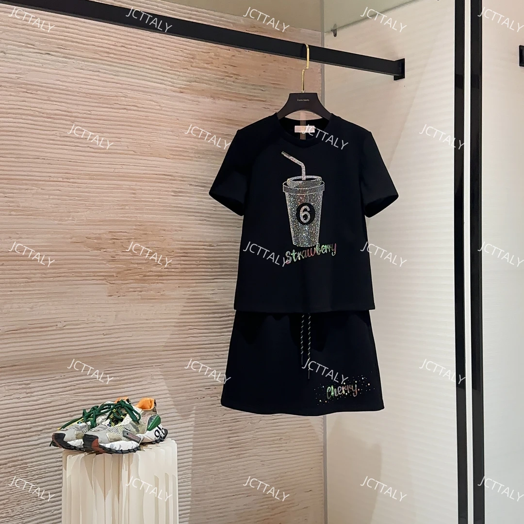 【YY高定】休闲重工设计师宽松版夏季套两件套连衣裙JC-A3561