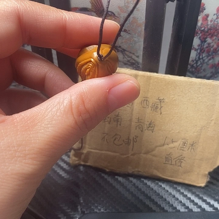 吊坠橄榄核生命，三面