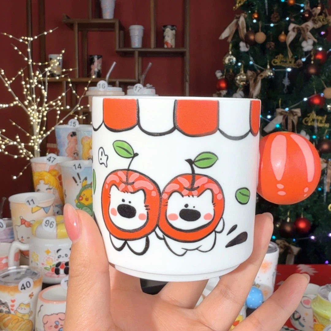 ****佳陶景德镇手绘高温釉下彩