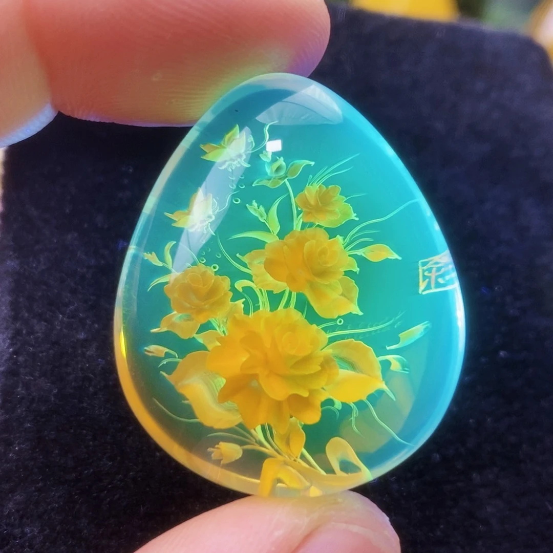 【闪购商品】未镶嵌吊坠(不含链)蓝珀
