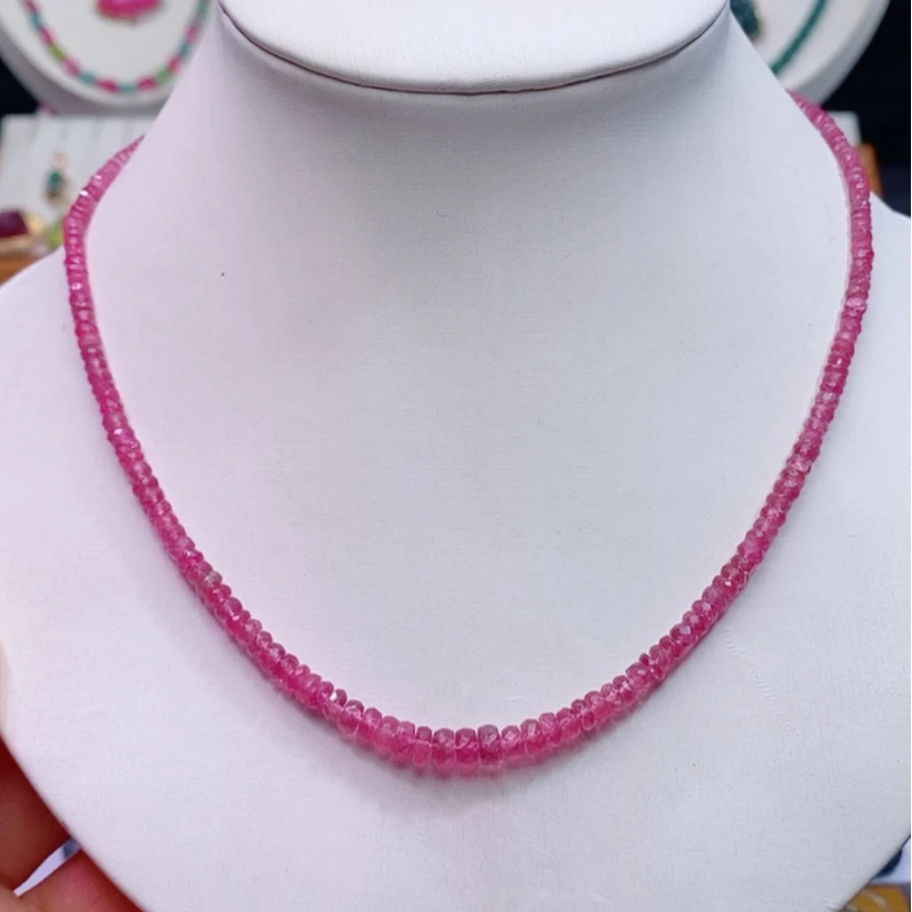 【闪购商品】碧玺颈饰未镶嵌塔链