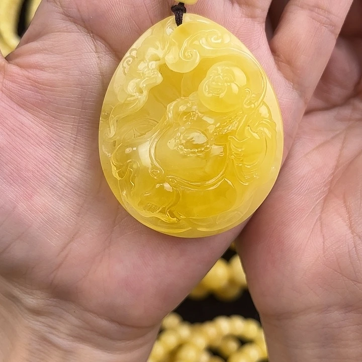 琥珀颈饰未镶嵌琥珀