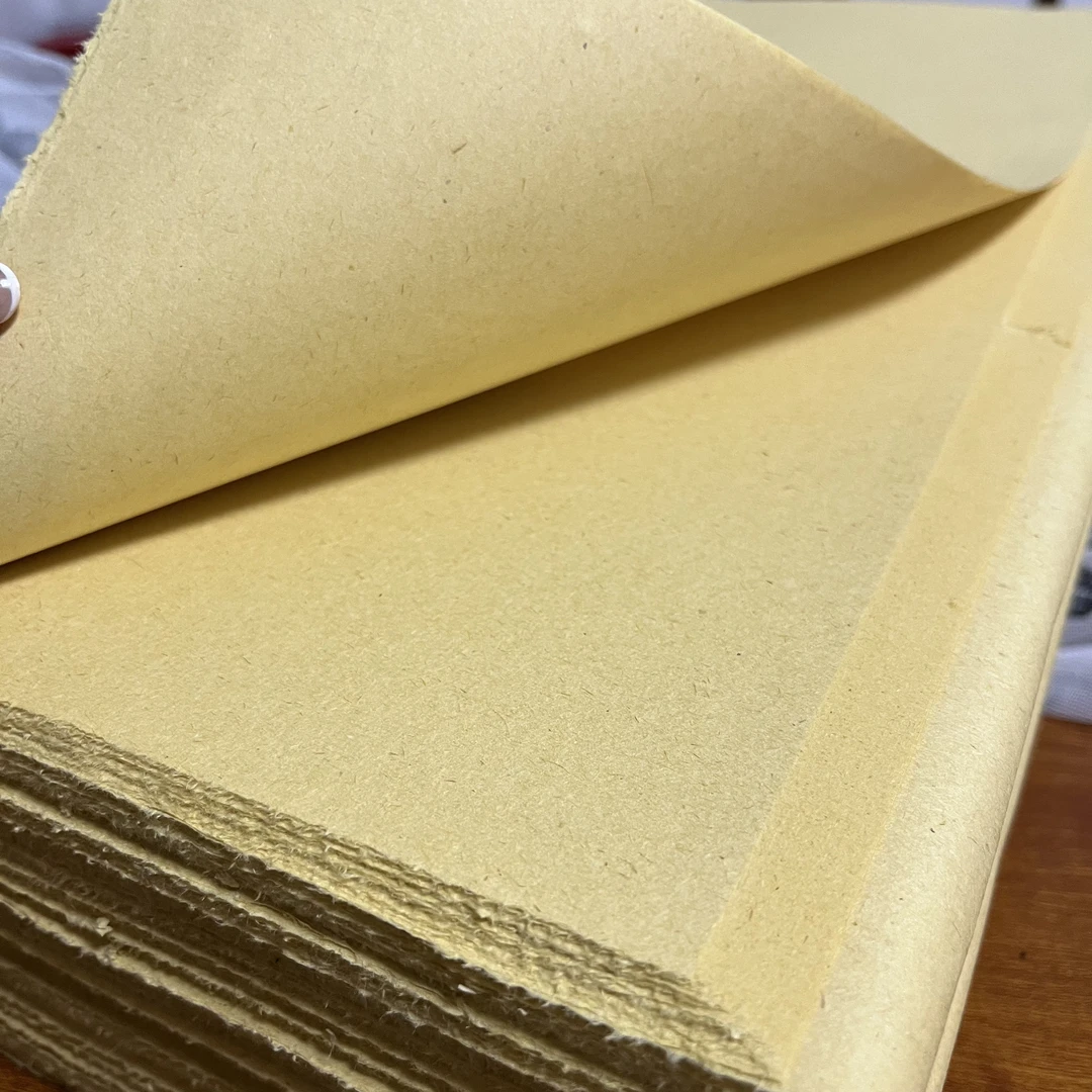 50*80元书纸半手工作品纸半生半熟纸半生半熟宣纸书法专用