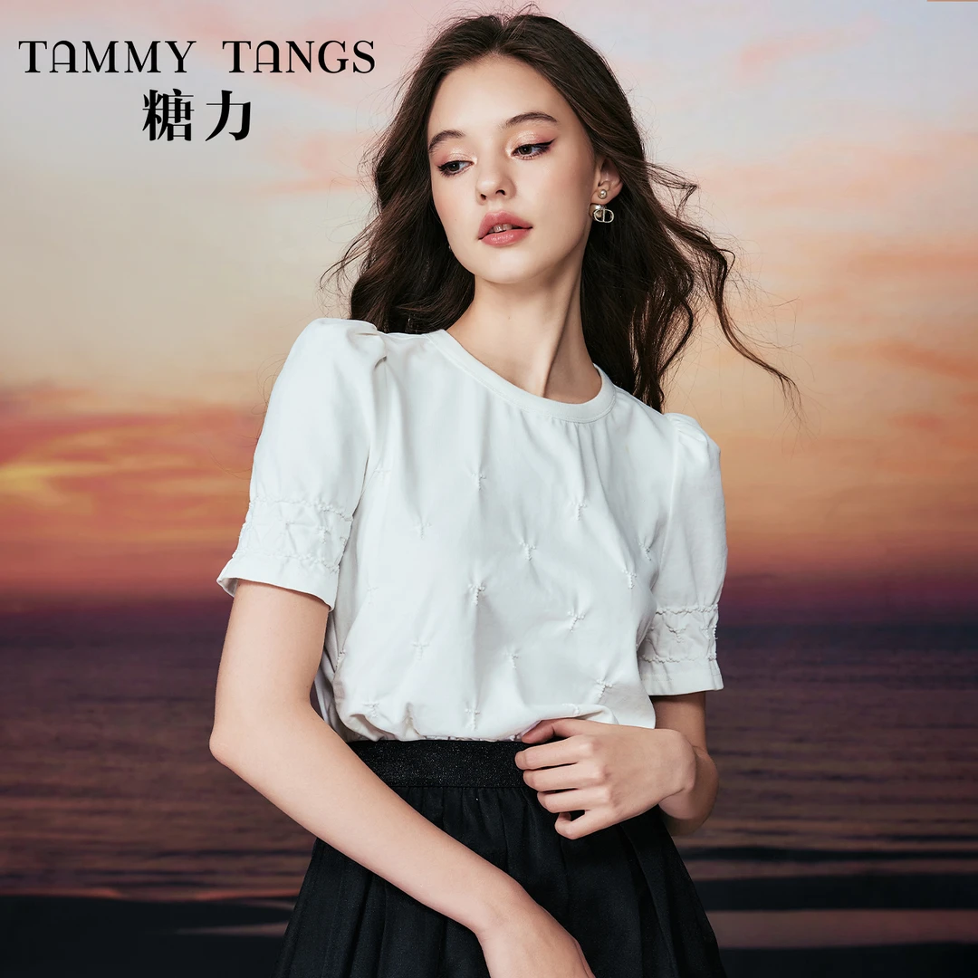 【官号专属】糖力打揽短袖T恤上衣TWRXS51301