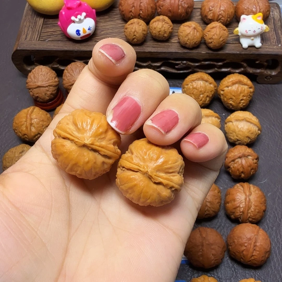把件文玩核桃26尺小方墩004