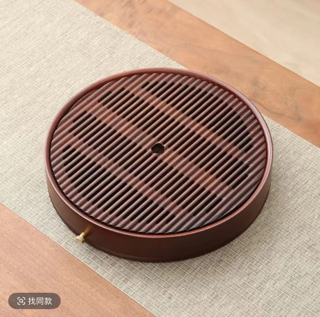 明月盛水 茶盘家用沥水直排两用干泡台